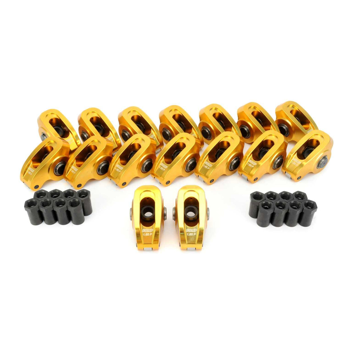 Comp Cams Ultra-Gold ARC Rocker Set w/ 1.65 Ratio for Pontiac 265-455 w/ 7/16" Stud - 19061-16