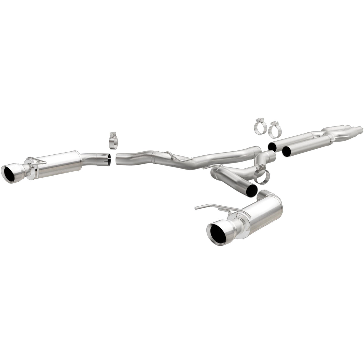 Magnaflow 19101 2015-2017 Mustang GT 5.0L 3" Competition Series Cat-Back Exhaust