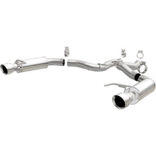 MagnaFlow Axle-Back Exhaust Kit 3" Competition Series Stainless Steel With 4.5" Polished Tips (2015-2017 S550 Mustang GT / 2024 S650 Mustang GT Non Active) - 19103