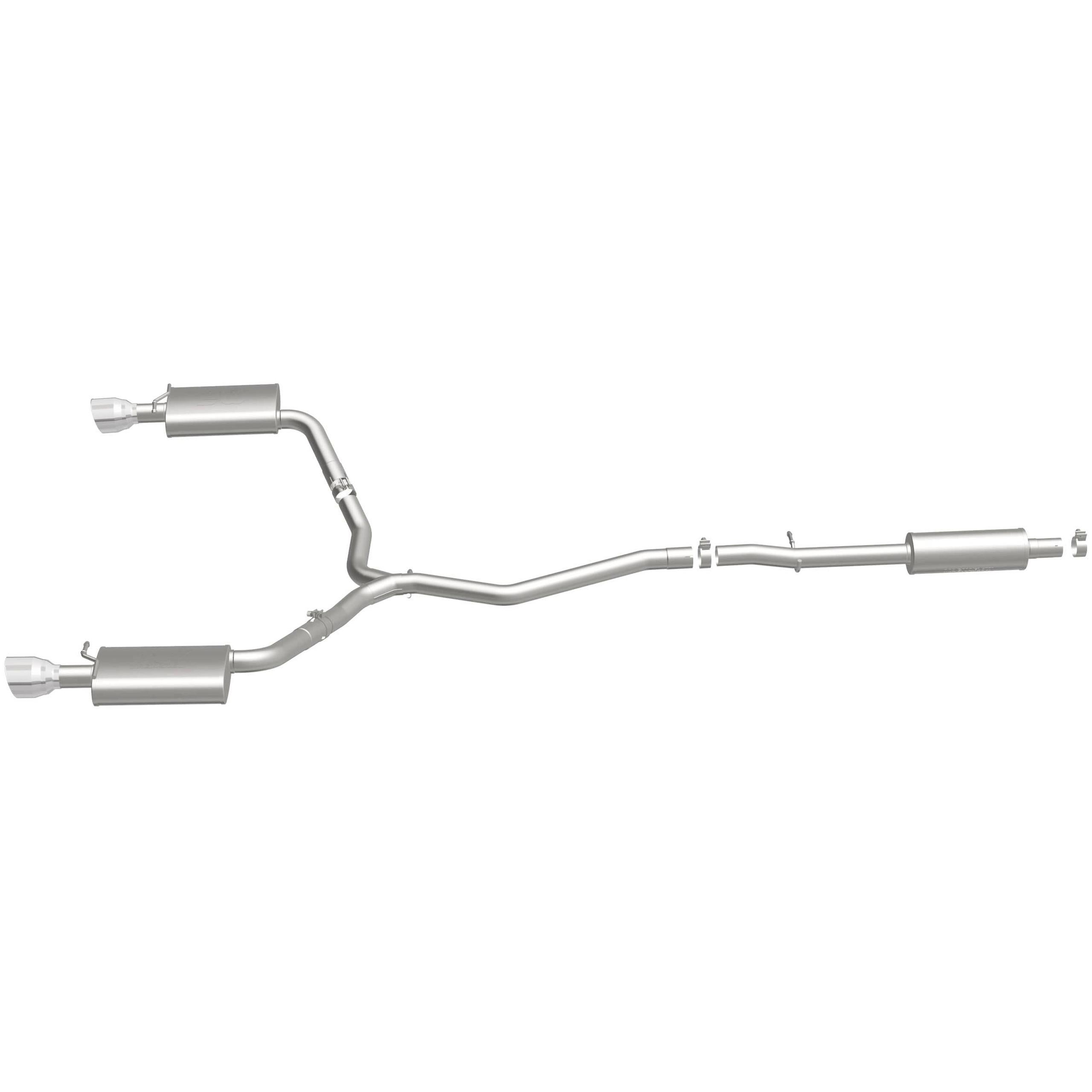 Magnaflow Street Series Stainless Cat-Back System (2013-2019 Taurus) - 19111