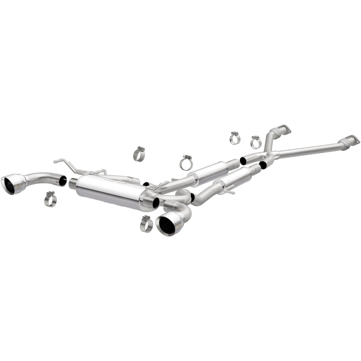 Magnaflow Street Series Stainless Cat-Back System (2009-2020 370Z) - 19135