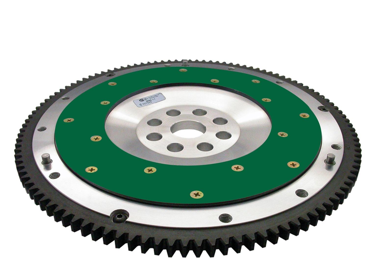Fidanza Flywheel-Aluminum 191681 - H3 - Replaceable Friction Plate (1990-2001 Integra, Civic del Sol, CR-V, Civic) - 191681