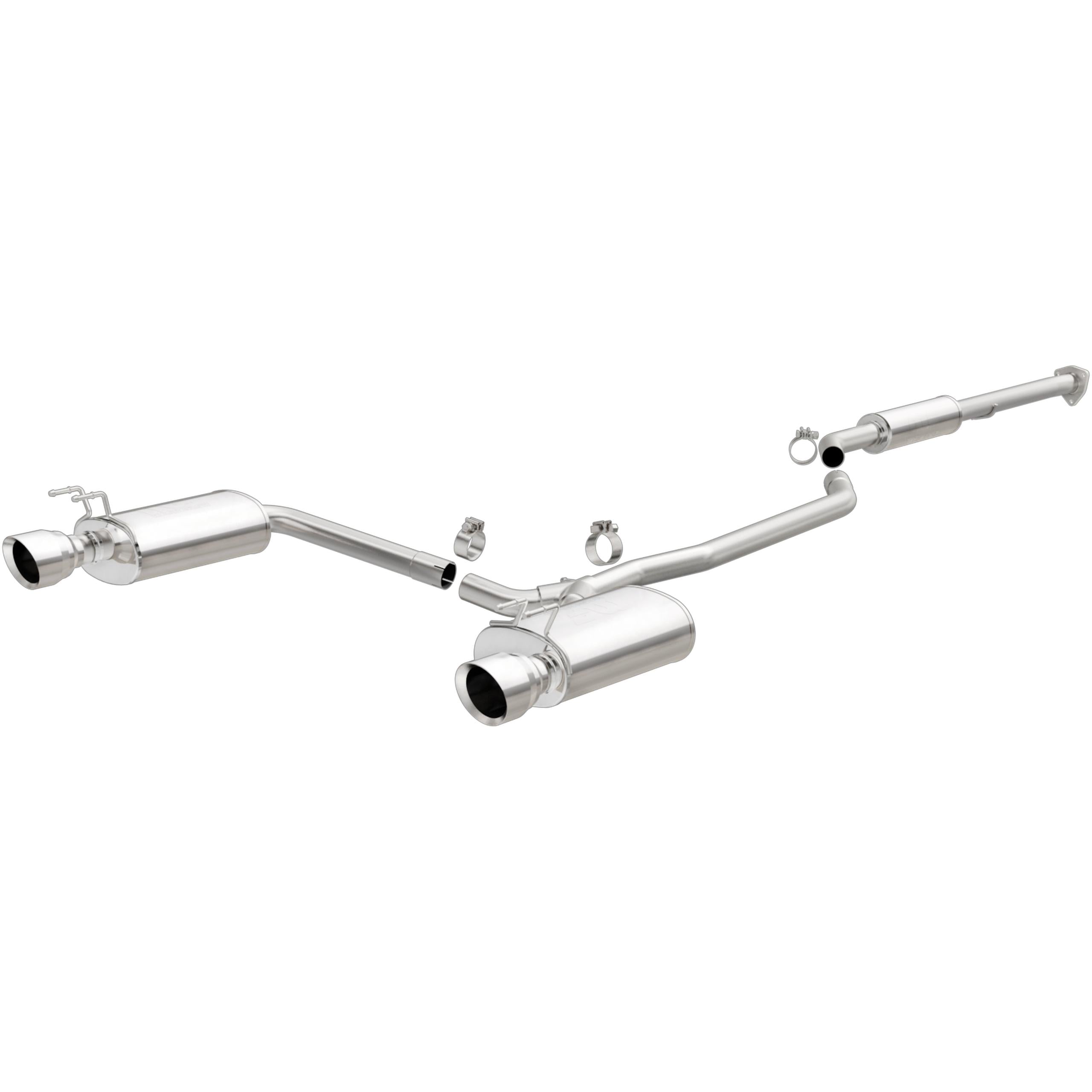Magnaflow Street Series Stainless Cat-Back System (2013-2017 Accord) - 19181