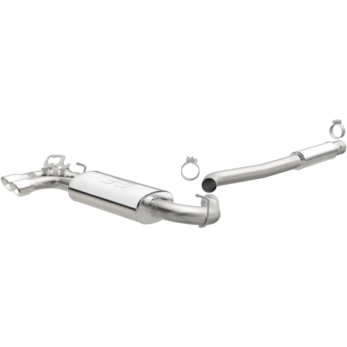 Magnaflow Touring Series Stainless Cat-Back System (2012-2016 328i,2014-2016 428i,2017-2018 330i,2017-2020 430i) - 19195