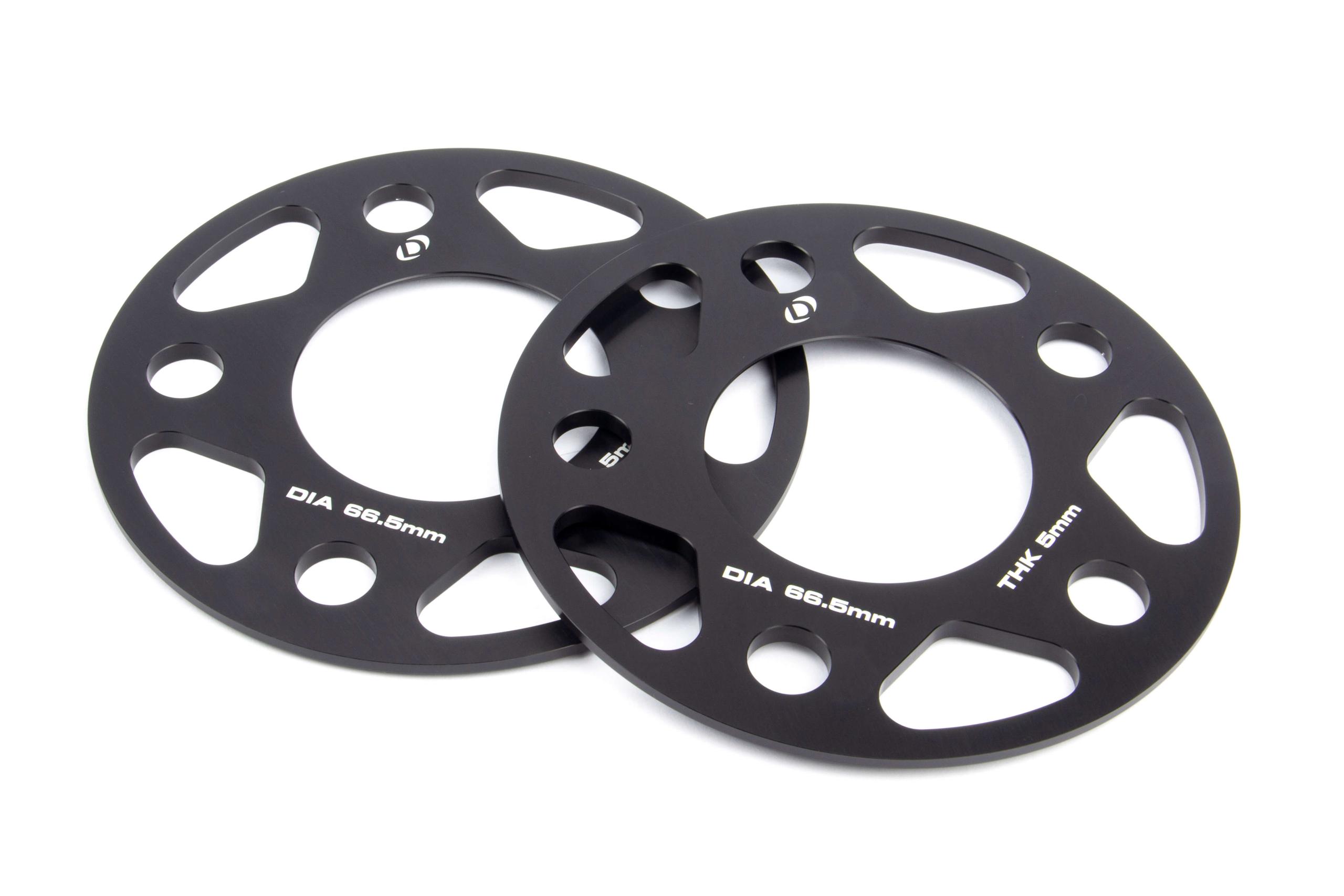 Dinan Wheel Spacer Kit - 66.5mm - 5mm Thick - D210-2023