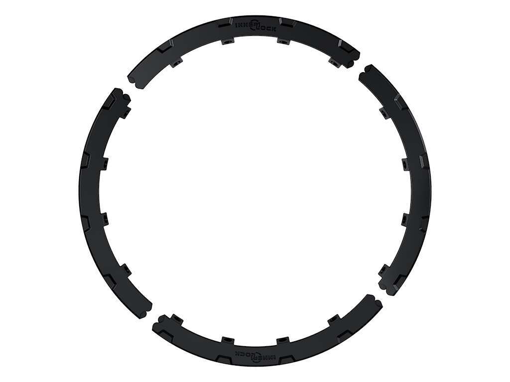 Icon 17" Recon Pro Halo Rock Ring Kit Black - 192051B