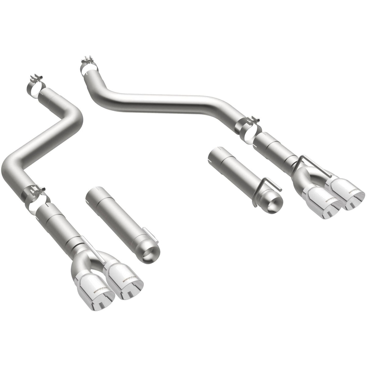 Magnaflow 19206 2015+ 6.2L Dodge Challenger Hellcat Race Series Axle Back Exhaust w/ Round Tips