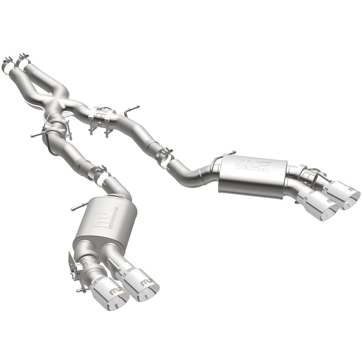 Magnaflow Competition Series Stainless Cat-Back System (2016-2020 Camaro) - 19265