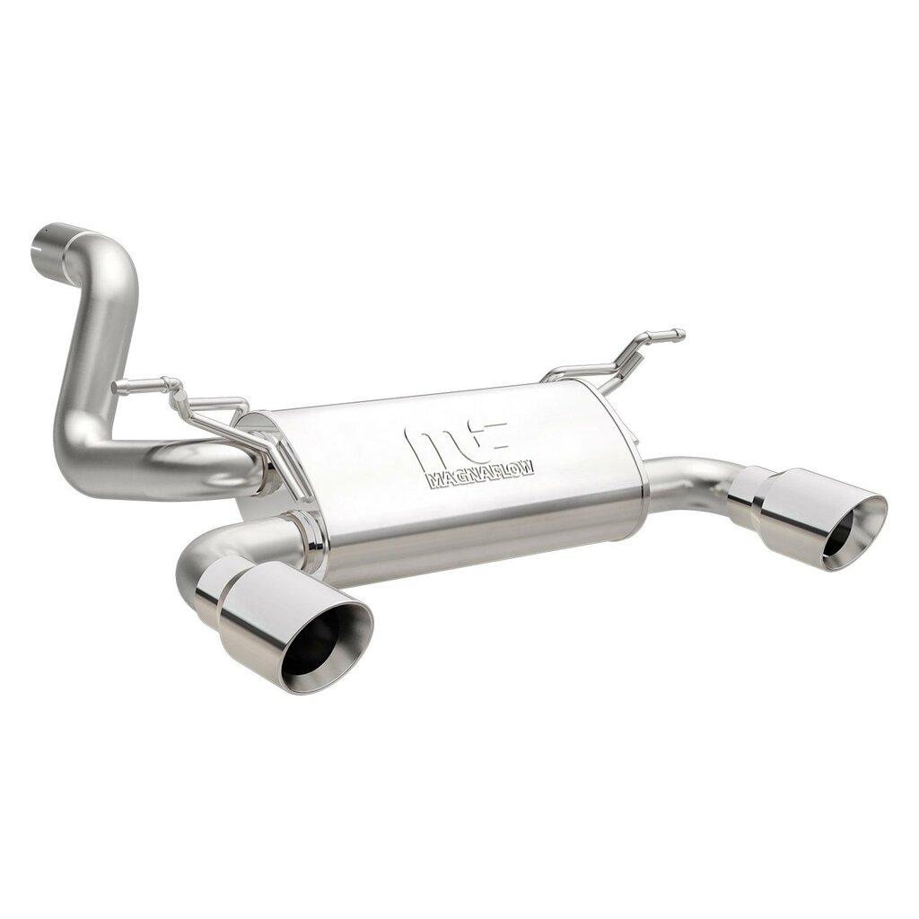 Magnaflow MF Series Stainless Axle-Back System (2018-2020 Wrangler) - 19385