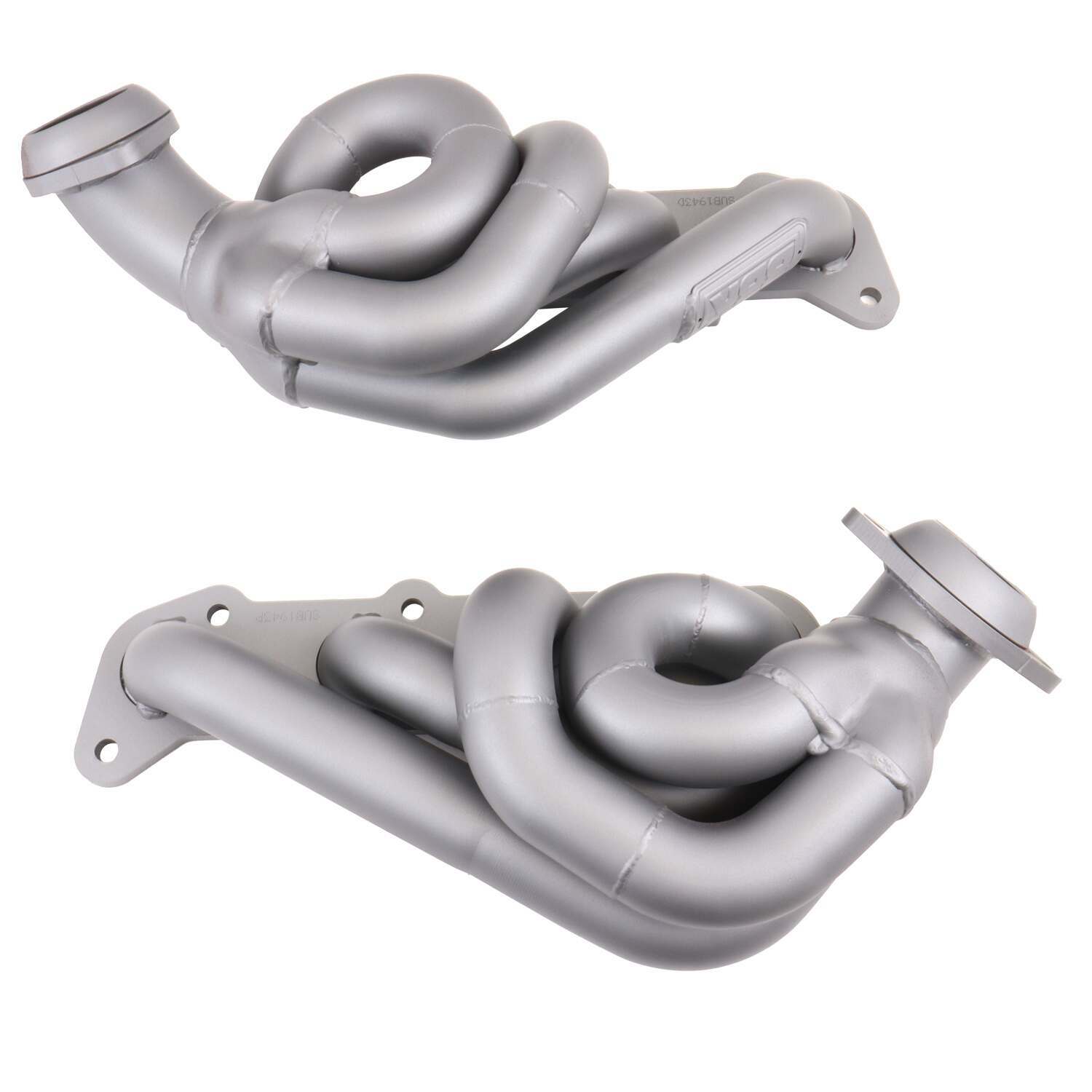 BBK 2011-2014 Ford F150 Coyote 5.0 Truck 1-3/4" Shorty Tuned Length Headers - Titanium Ceramic (2011-2014 F-150) - 1943