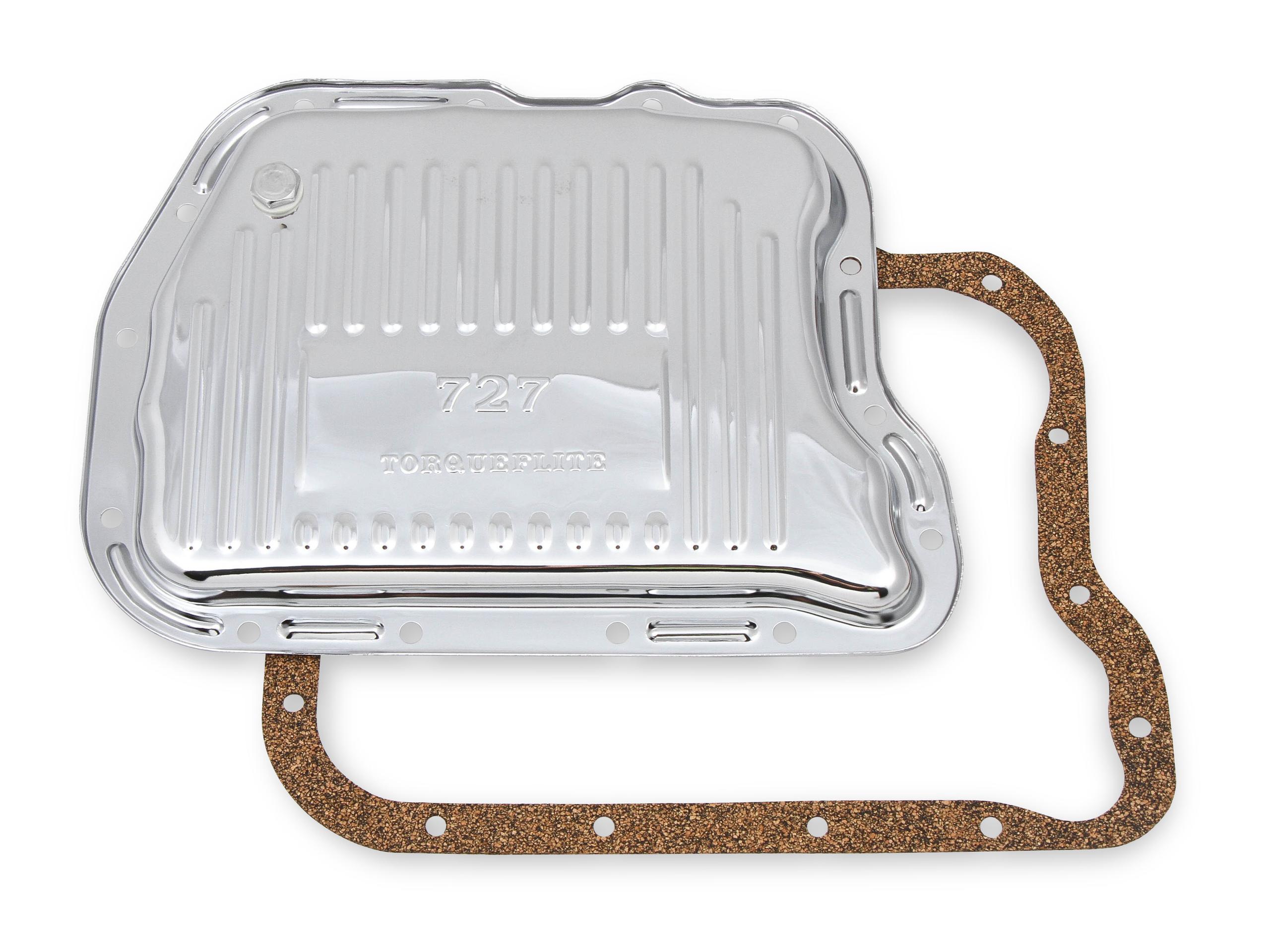 Mr. Gasket Transmission Oil Pan - Chrome.  - 9745CMRG