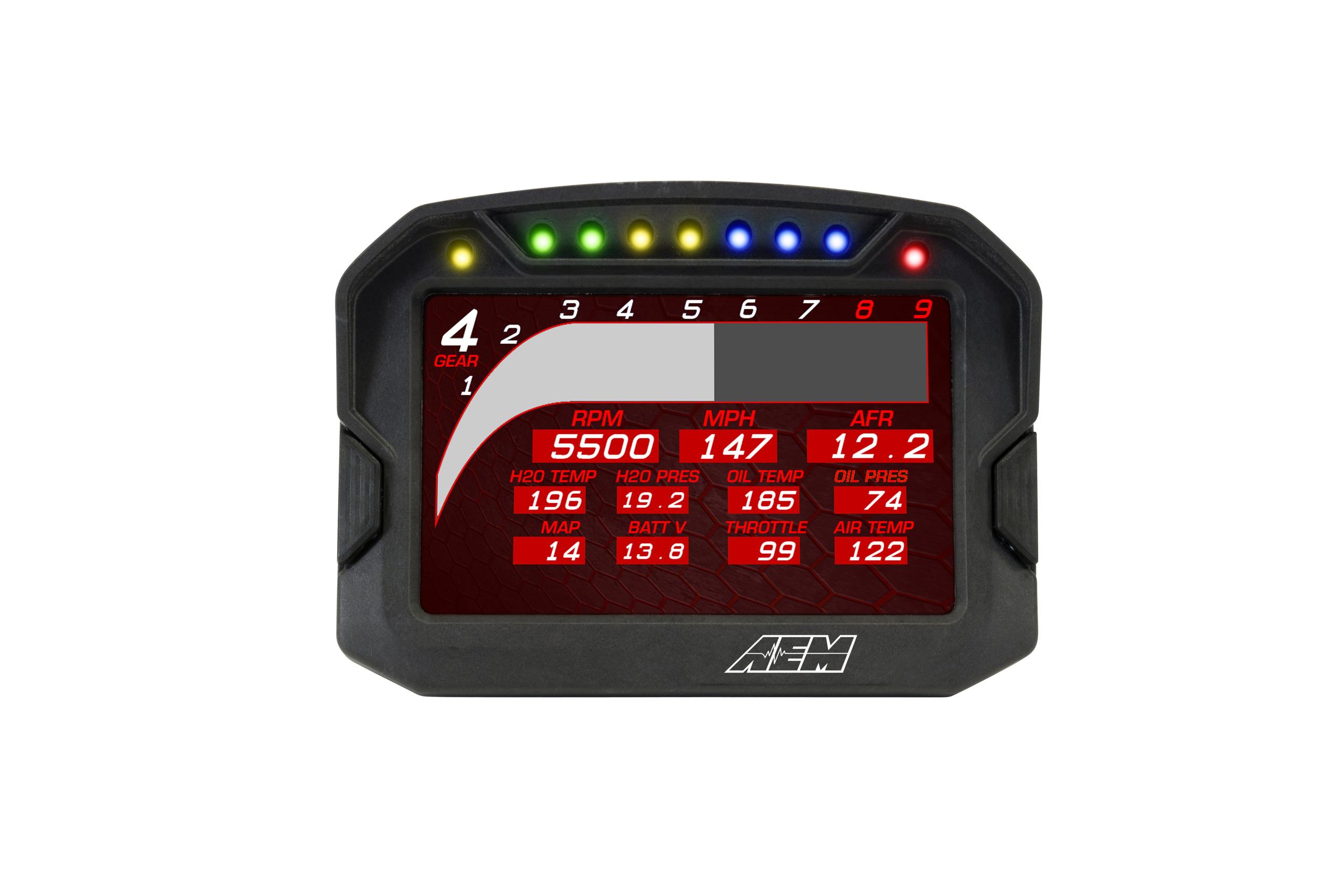 AEM Display Kit, CD-5 Carbon - 30-5600