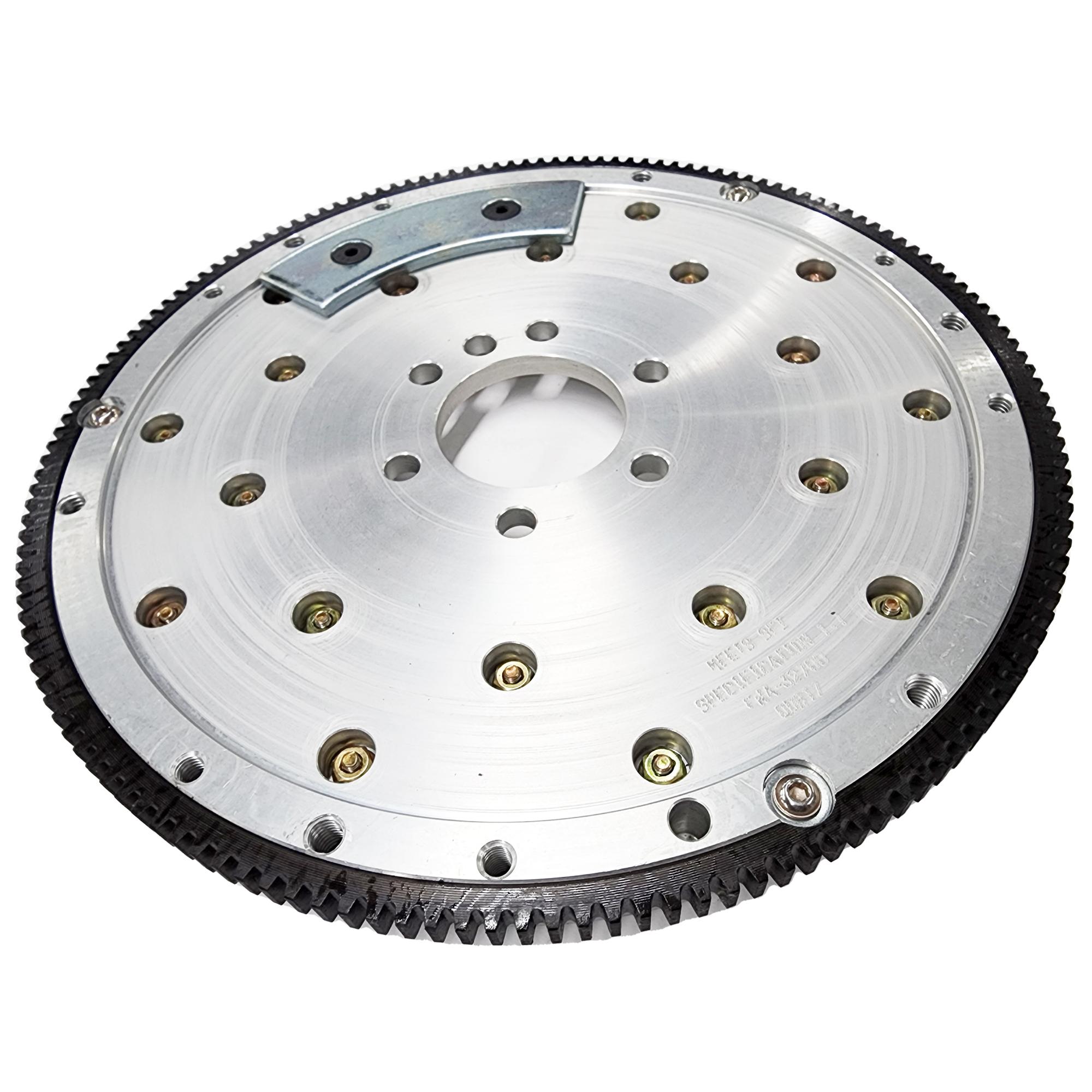 PRW Flywheel, Sfi Billet Alum, 6061 T-6, Chev, Bb502, 1991-Up, Ext Bal, 153T, 1045 Sfp, With Bolt-On C/Weight - 1950200