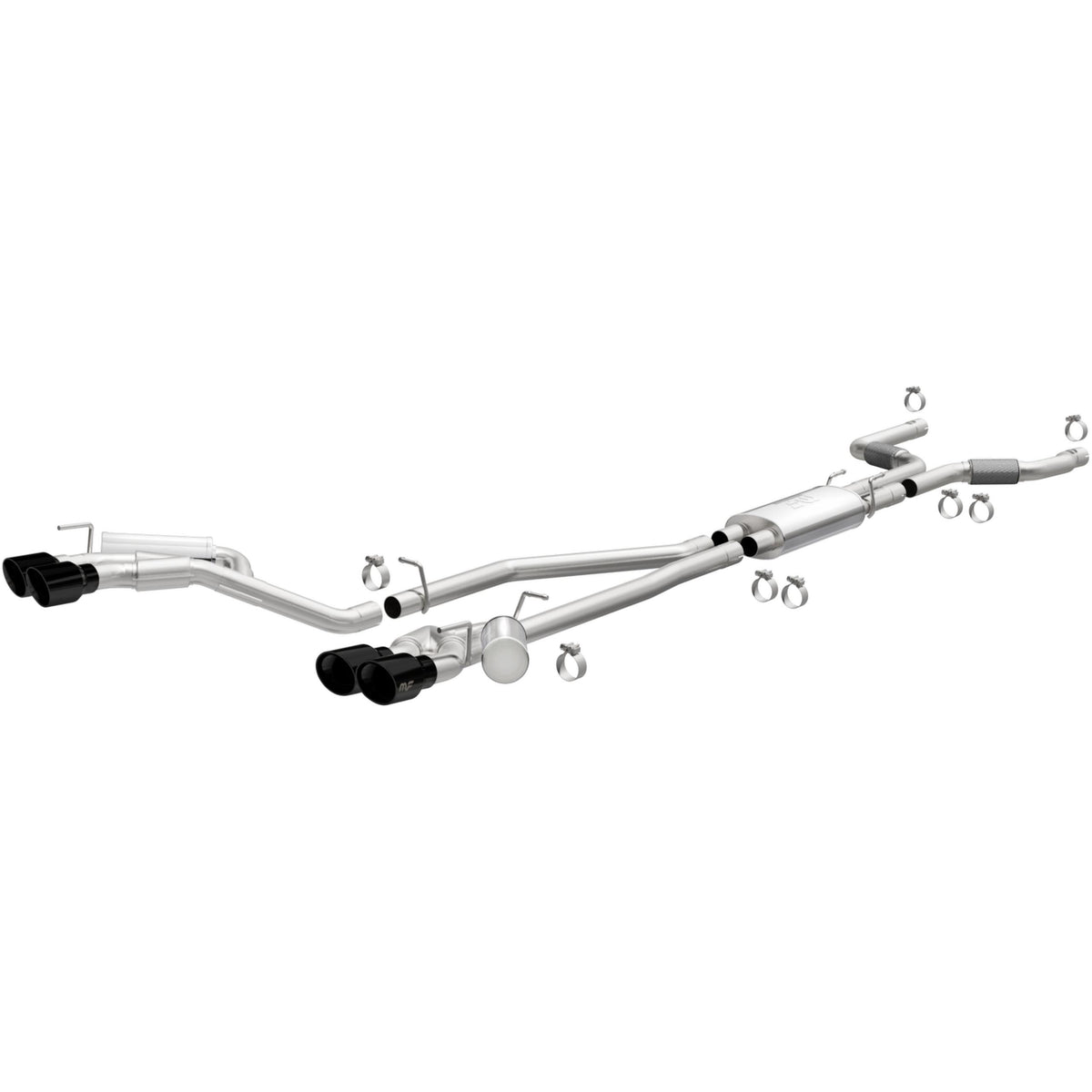 MagnaFlow Street Series Cat-Back Performance Exhaust System (2020-2025 Explorer ST) - 19515