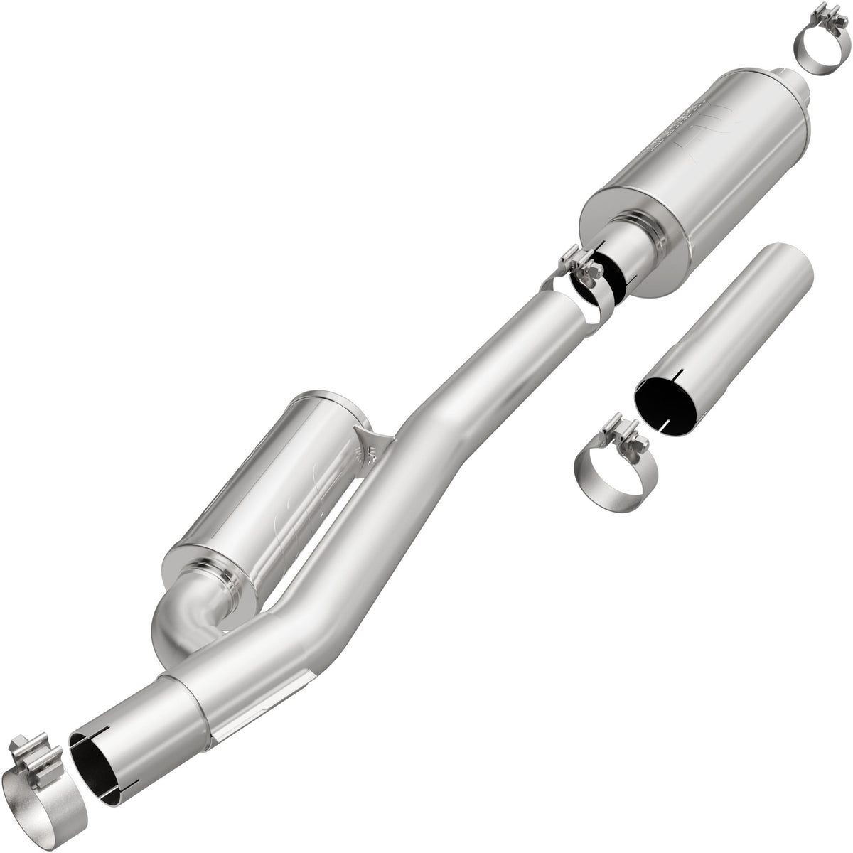 MagnaFlow Direct-Fit Muffler Replacement Kit With Muffler (2019-2024 Silverado 1500 LTD, Silverado 1500, Sierra 1500 Limited, Sierra 1500) - 19533