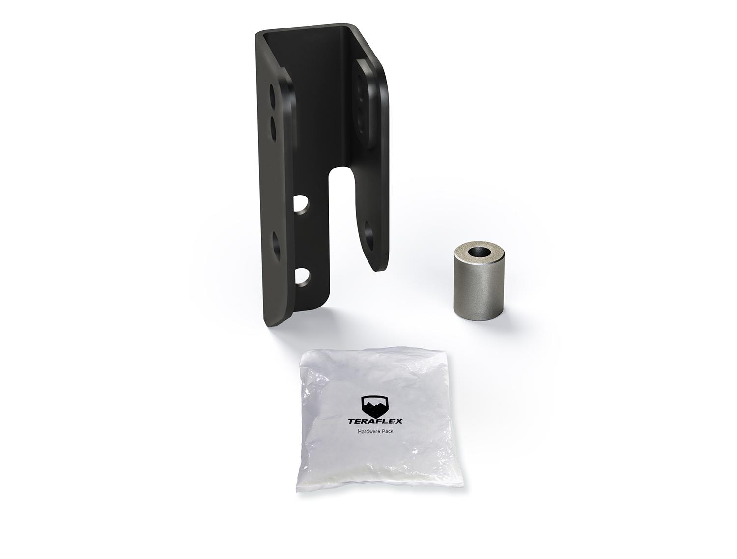 Teraflex 18-Up Wrangler JL Track Bar Bracket Kit Rear Lower 2.5-4.5 Inch Lift - 1953600