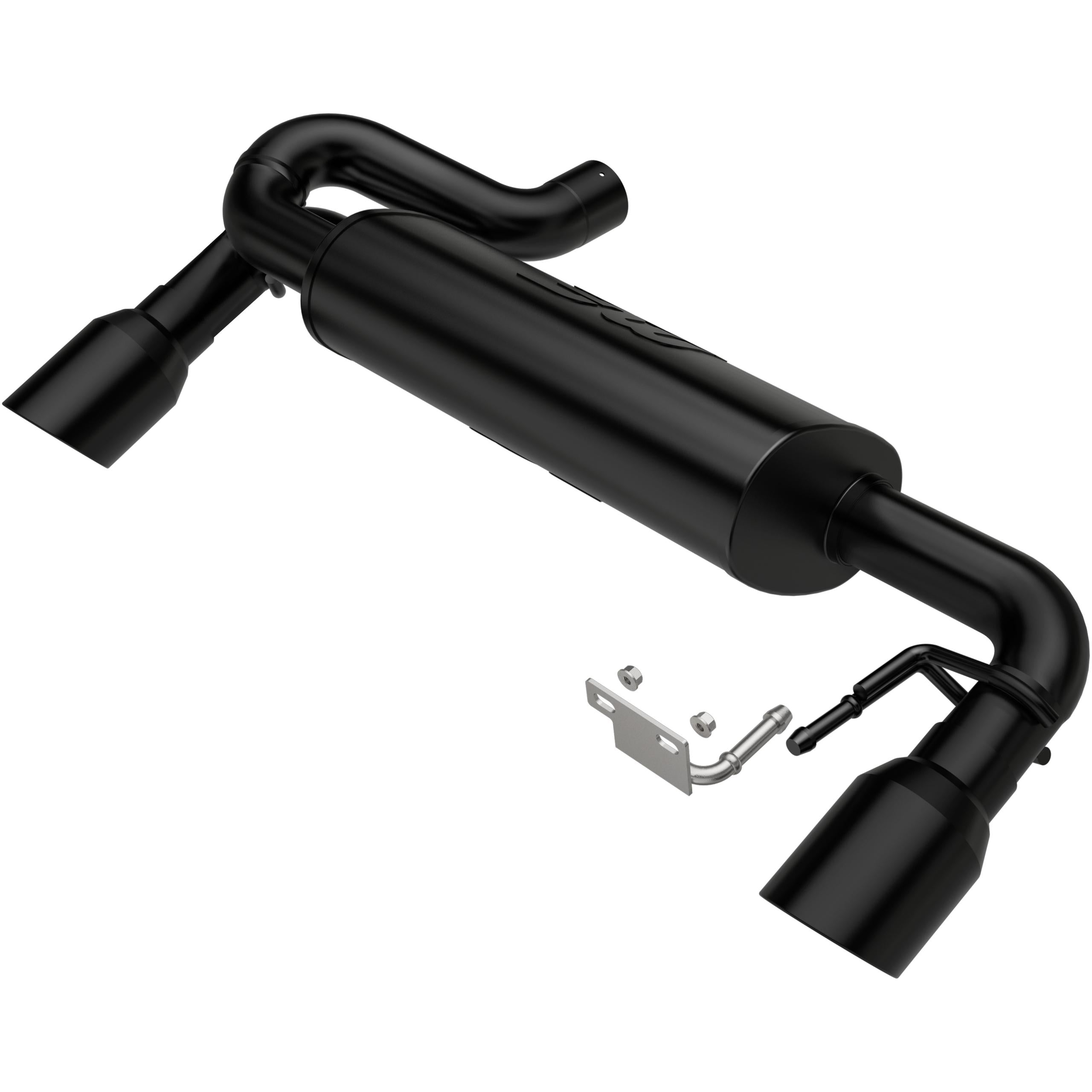 MagnaFlow 19558 Street Series Axle-Back Performance Exhaust System - Black Coated (2021+ Ford Bronco 2.7L Ecoboost)
