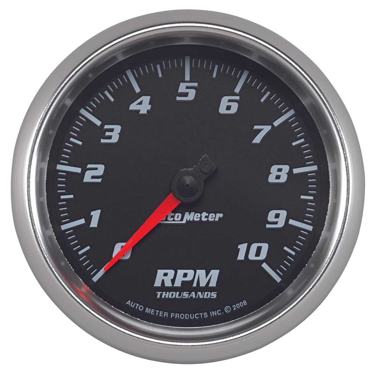 Auto Meter 3-3/8" TACHOMETER, 0-10,000 RPM, BLACK, PRO-CYCLE - 19698