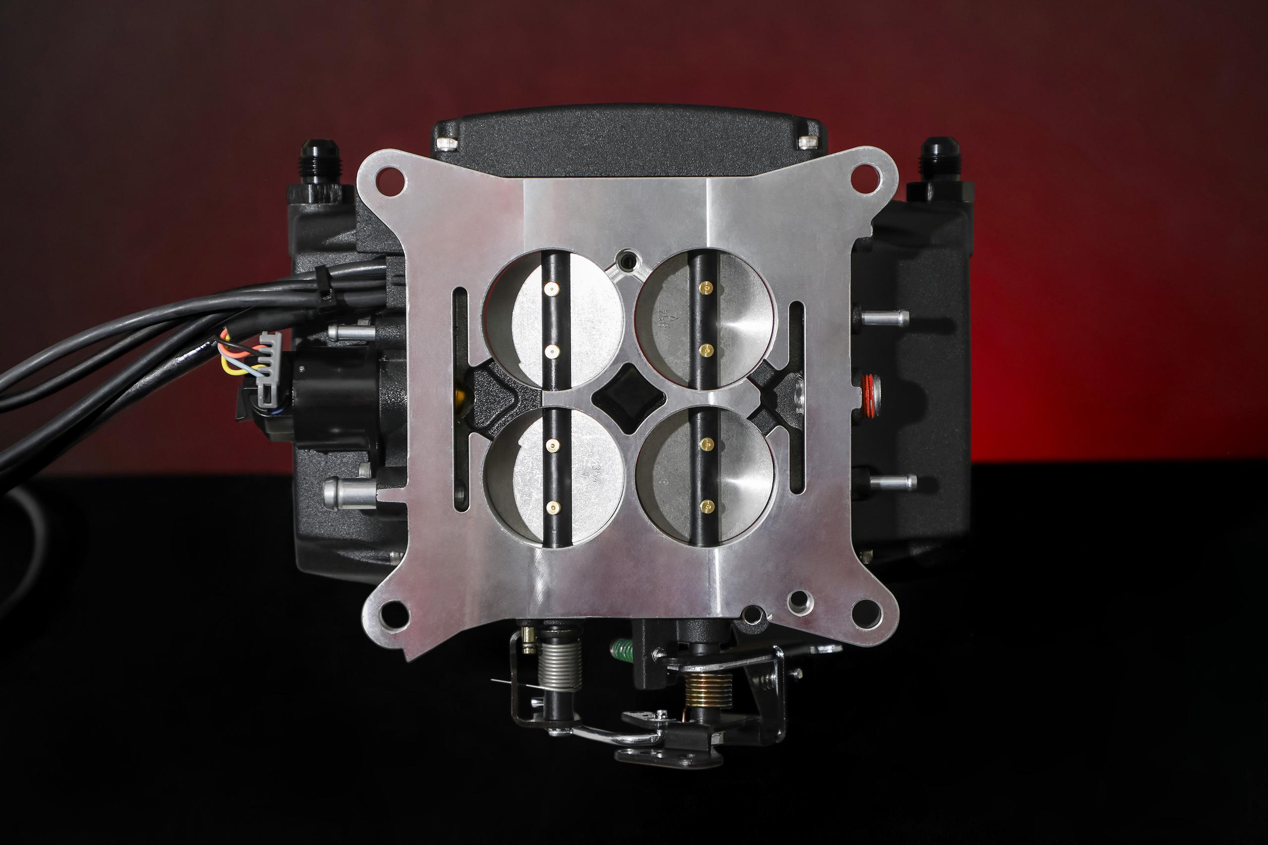 Holley Sniper 2 EFI - Black (1952-1996 Apollo, Gordon-Keeble, Omega, Checker, Excalibur, Shelby, Chrysler, Dodge, Jeep, Plymouth, Packard, Nash, DeSoto, Buick, Allard, AC, Cadillac, Stutz, Chevrolet, GMC, TVR, Cunningham, Griffith, Kurtis, Facel Vega, Bri
