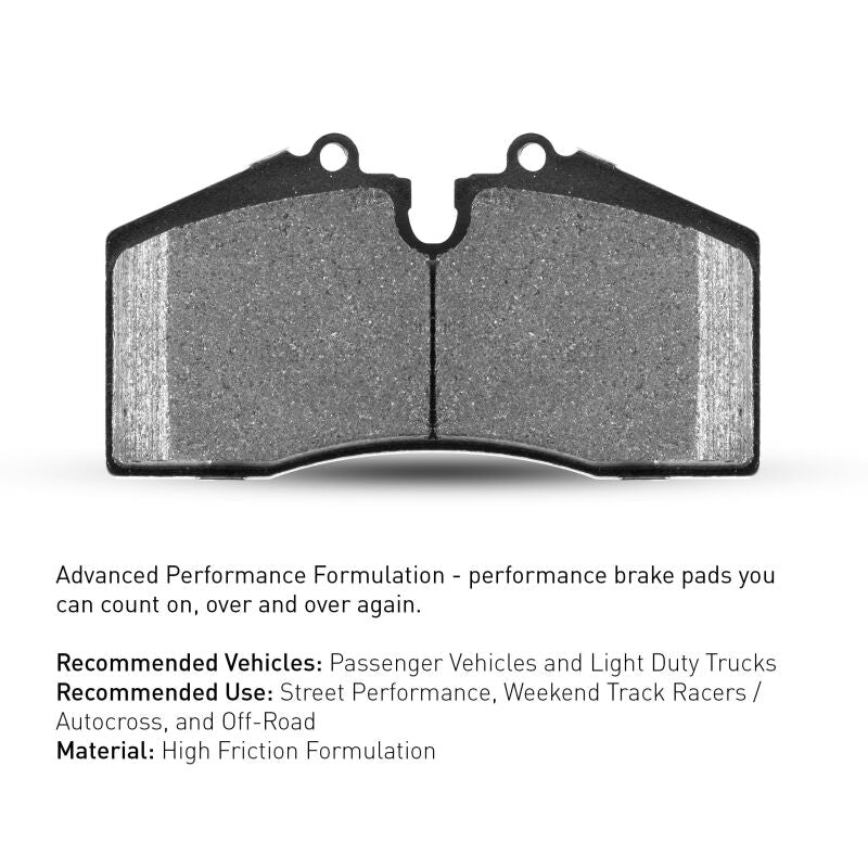 R1 07-23 Suzuki Kizashi Front Performance Sport Brake Pads