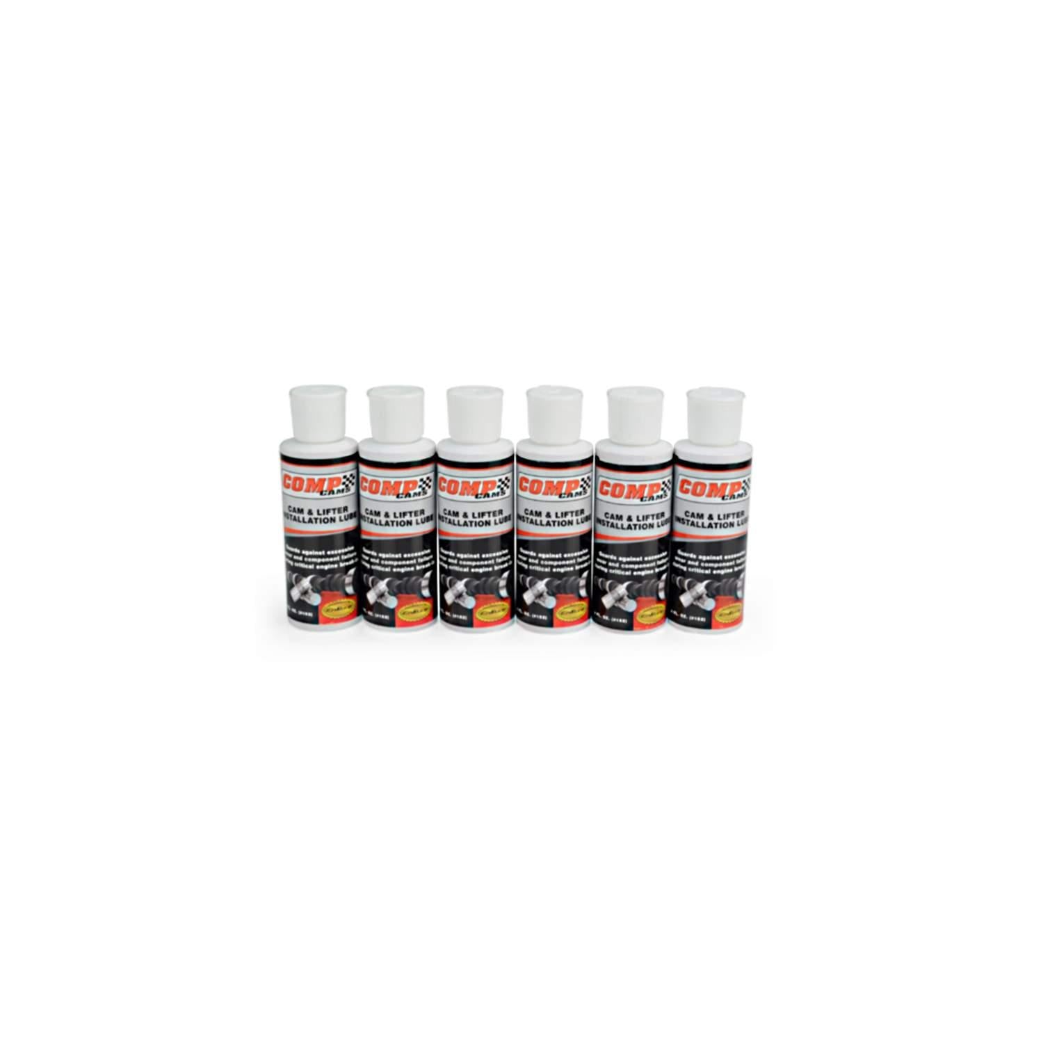 Comp Cams 6 Pack of 4 oz. Bottles of Cam and Lifter Installation Lube - 198
