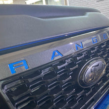 Anchor Room Front Grille Letter Vinyl Inserts (2019-2023 Ranger) - Competition Orange - 19FA_FGL_CO