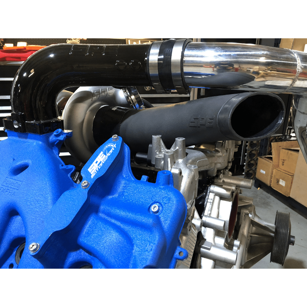 Snyder Performance Engineering Intake Piping Kit - Micro Wrinkle Black (2011-2024 6.7L Powerstroke) - SPE-S100263