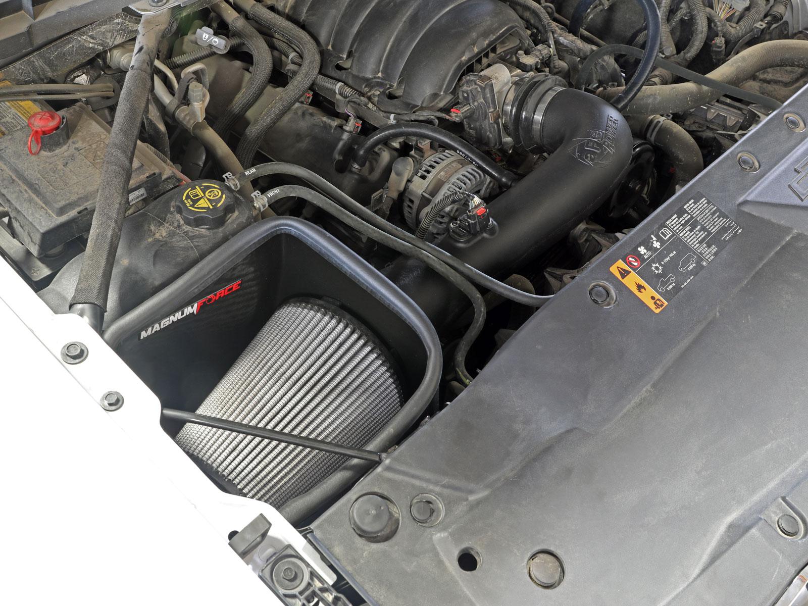 AFE Magnum FORCE Stage-2 Cold Air Intake System w/ Pro DRY S Media (2014-2018 Silverado 1500, Silverado 1500, Sierra 1500, Sierra 1500) - 54-13060D