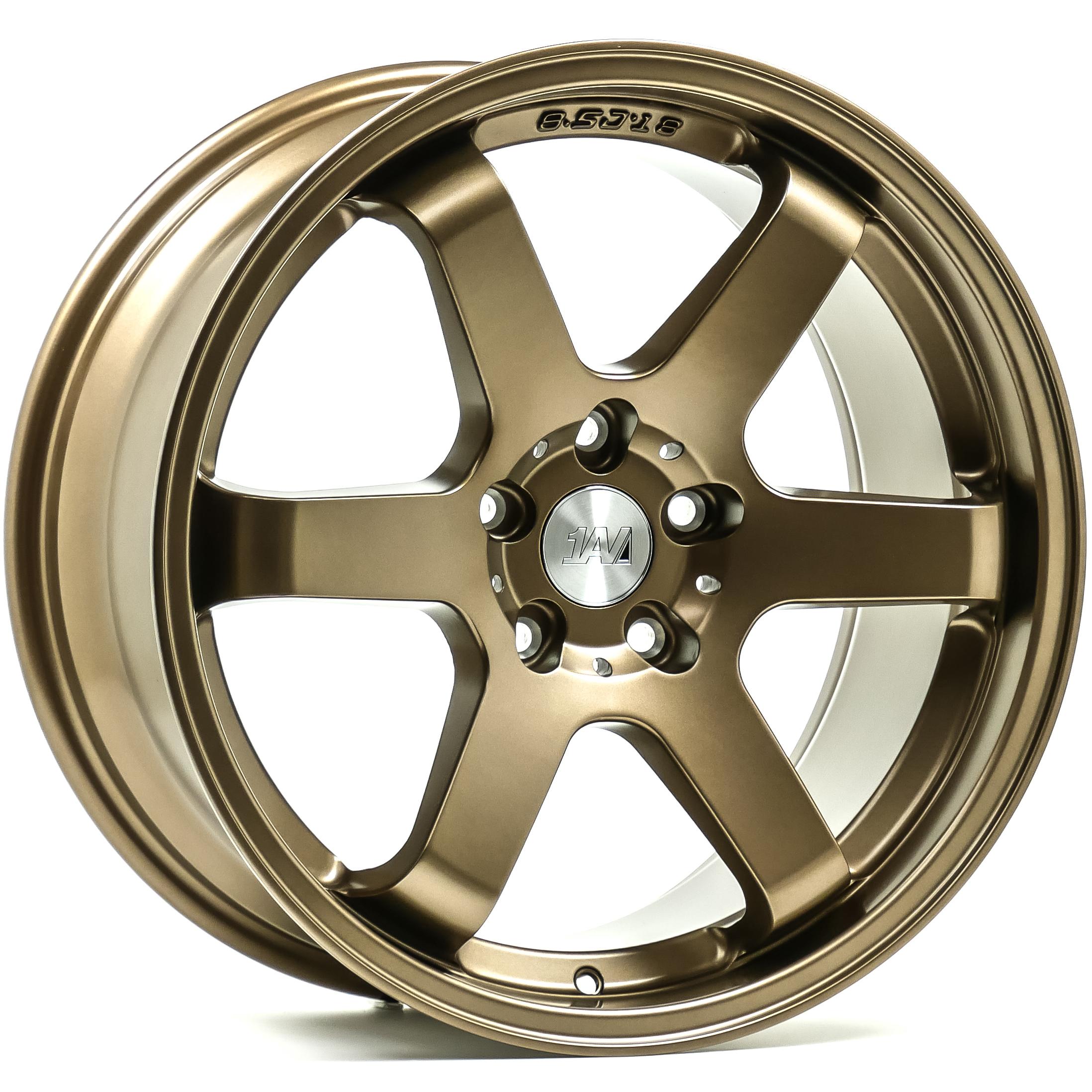 1AV ZX6 Wheel - 18x8.5, 5x108, Bronze - 8518BLNK40ZX6BR-5x108