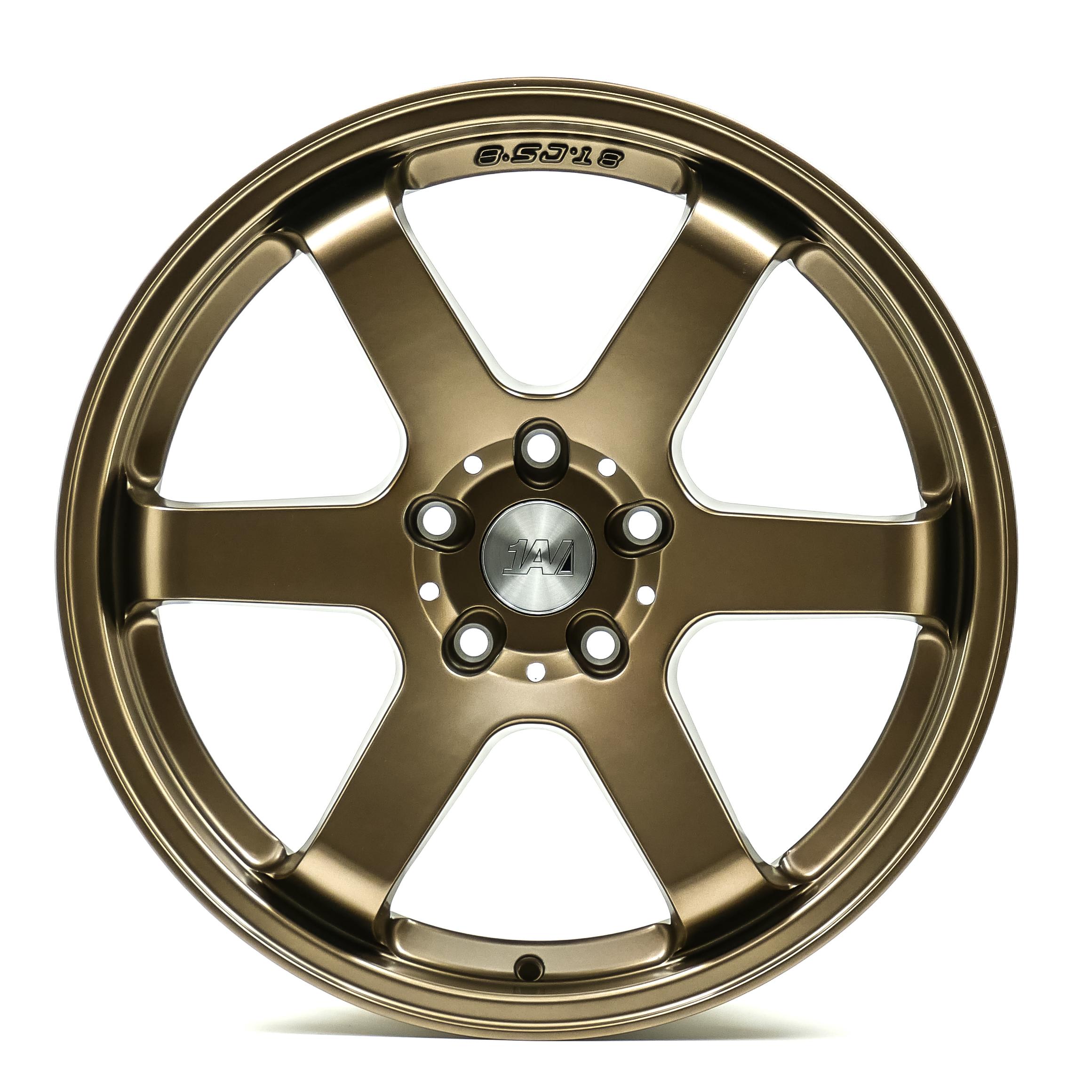 1AV ZX6 Wheel - 18x8.5, 5x108, Bronze - 8518BLNK40ZX6BR-5x108
