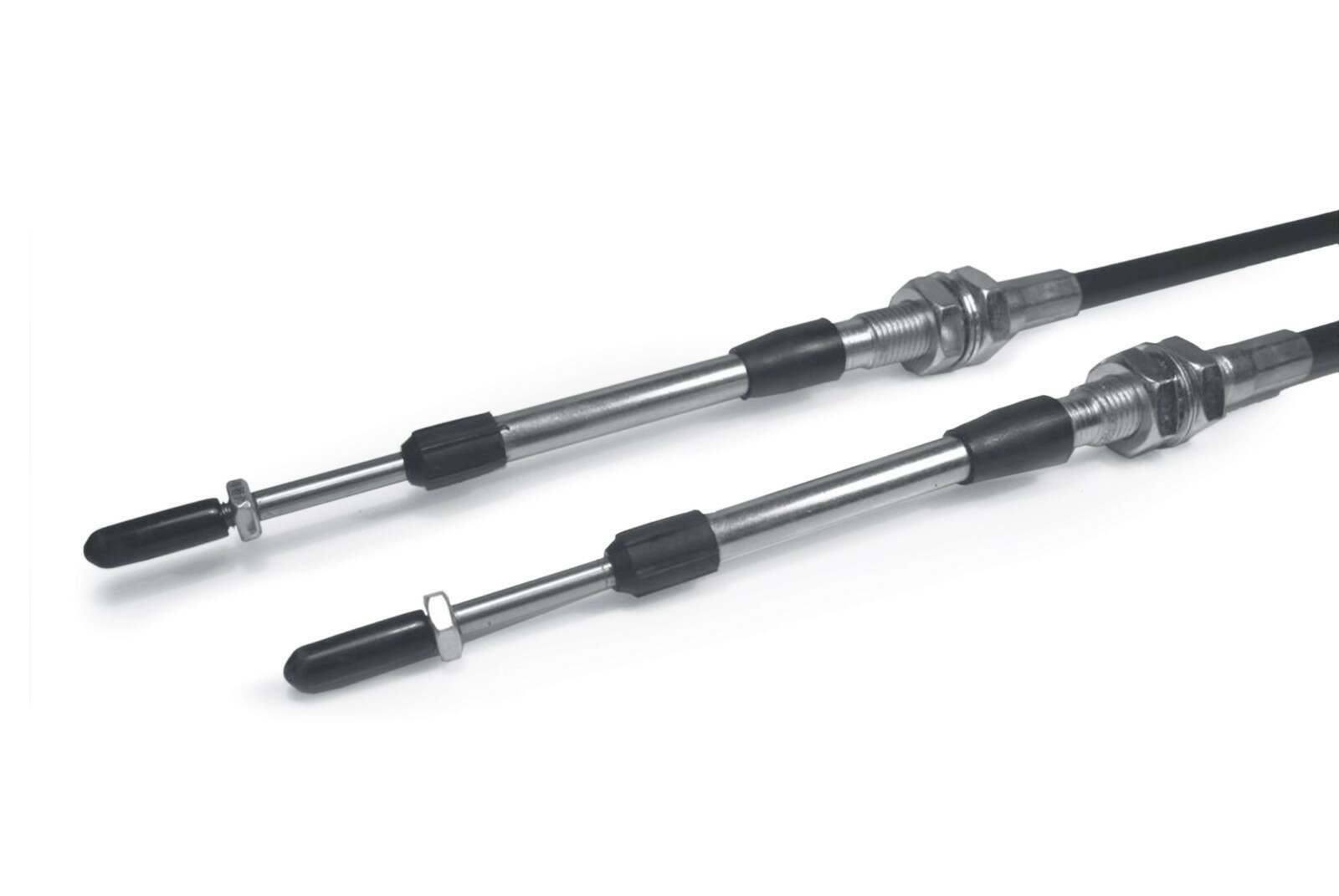 Steinjager Cable, Universal Cables, Push-Pull 10-32 144 inches long Bulkhead Style - J0031754