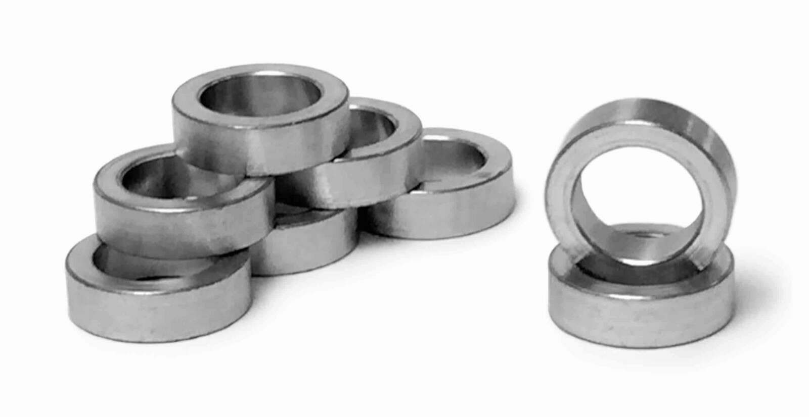 Steinjager Bushing Style, Unplated Rod End Spacers 1.000 Bore 1.004 Long 1.375 Diameter 8 Pack - J0031425