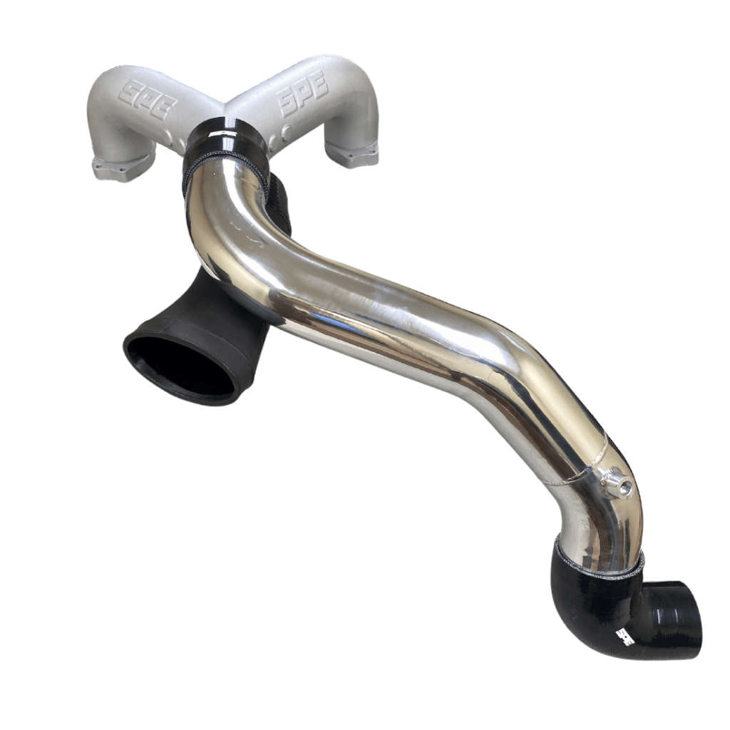 Snyder Performance Engineering Intake Piping Kit - Micro Wrinkle Black (2011-2024 6.7L Powerstroke) - SPE-S100263