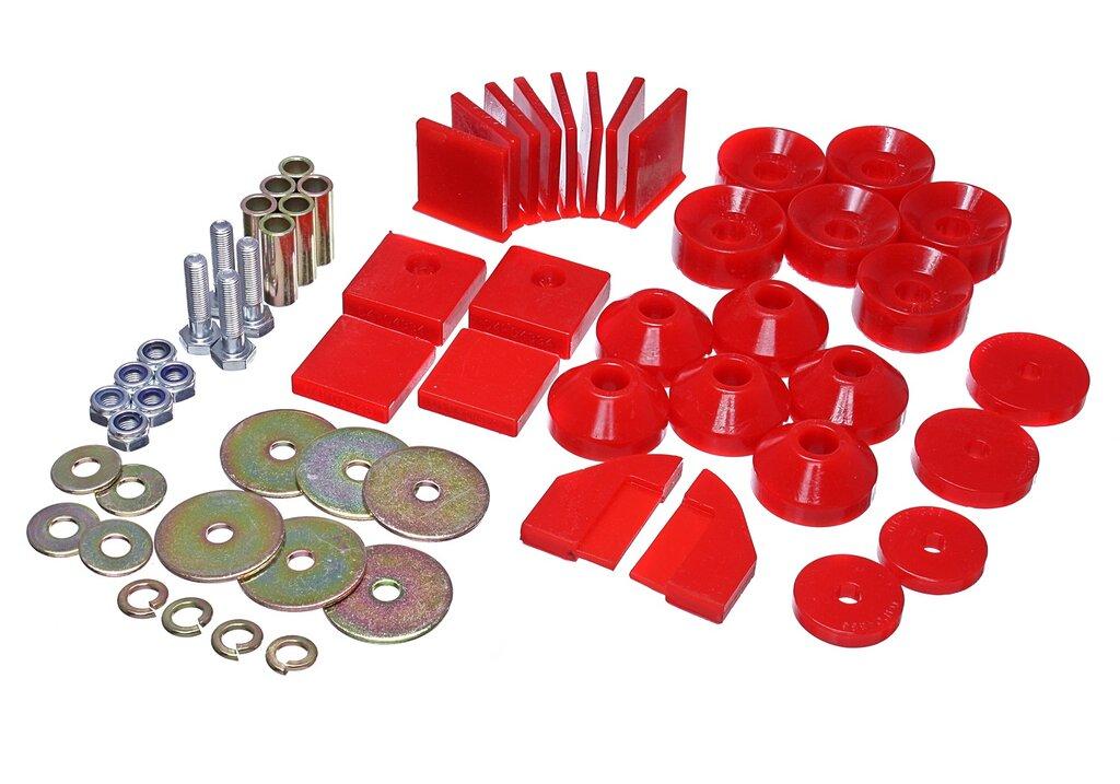 ENERGY SUSPENSION Body Mount Set (1986-1995 Samurai) - 1.4101R