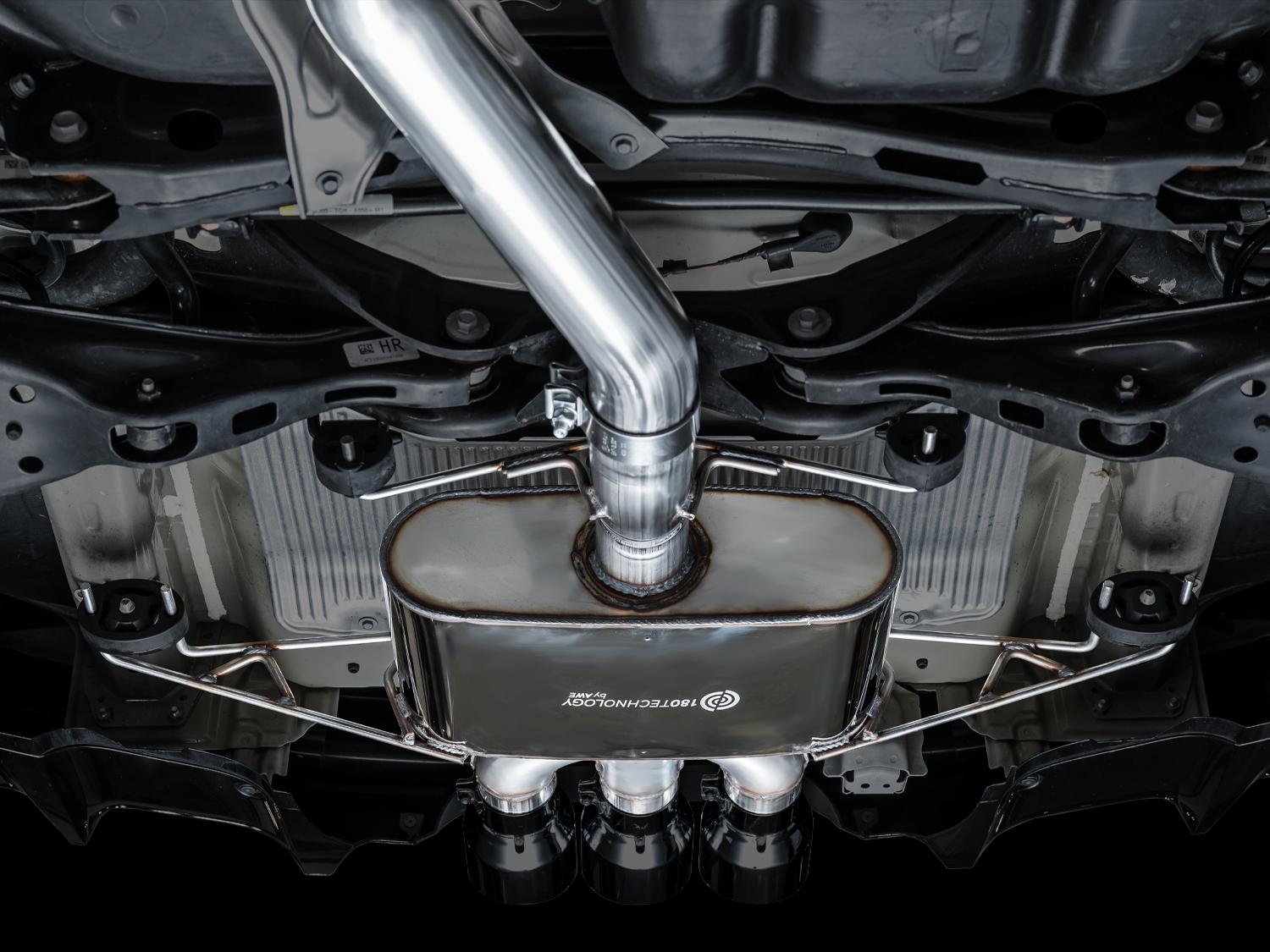 AWE Touring Edition Exhaust for DE5 Integra Type-S - Triple Diamond Black Tips - 3015-53335