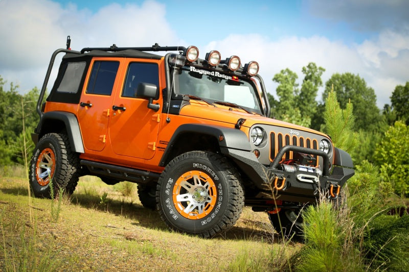 Rugged Ridge Sherpa Roof Rack; 07-18 Jeep Wrangler Jku 4 Door - 11703.02