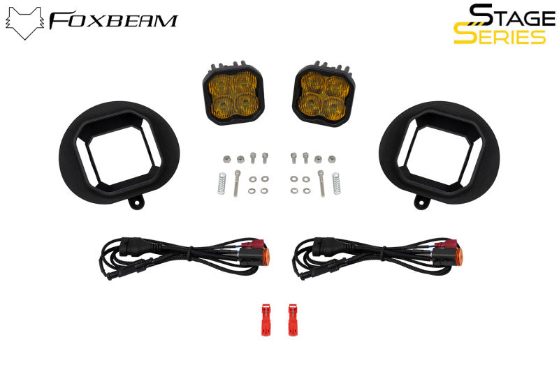 Diode Dynamics SS3 Sport Type DR Kit ABL White SAE Fog