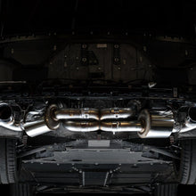 AWE Touring Edition Exhaust - Quad Chrome Silver Tips (2020-2024 Corvette C8) - 3015-42151