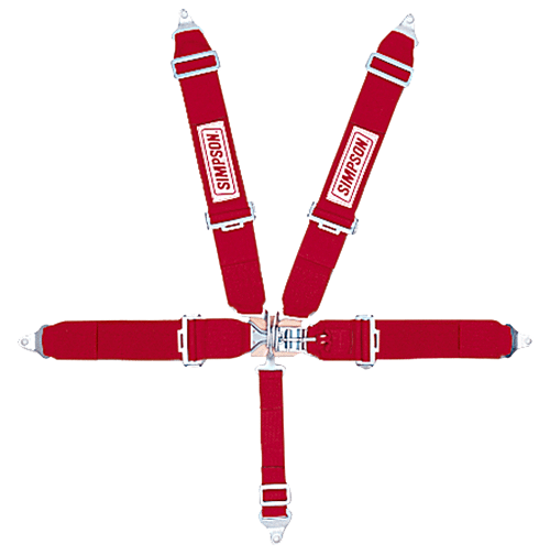 Simpson Racing STD. Latch & Link 5pt. Harness - 29063R