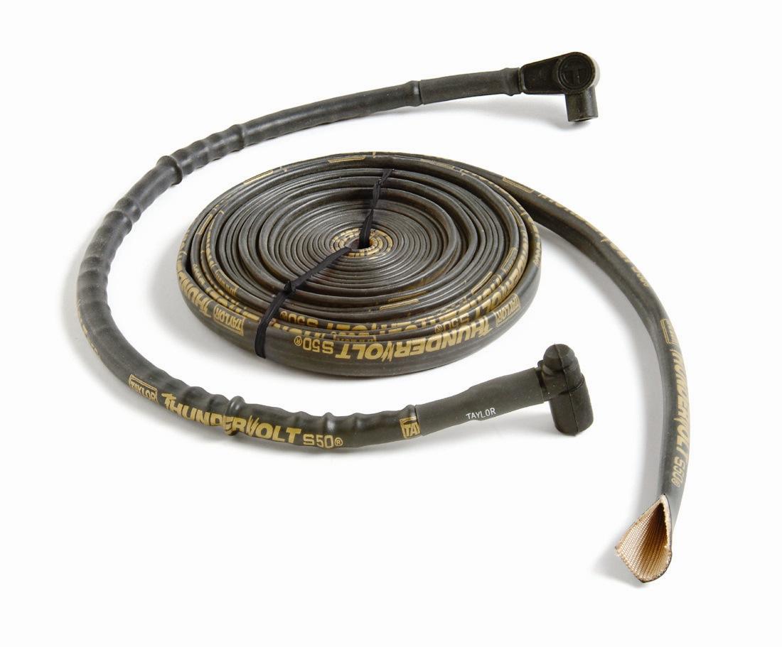 TAYLOR CABLE TV S50 Black Wire Sleeving 25ft coil - 2529