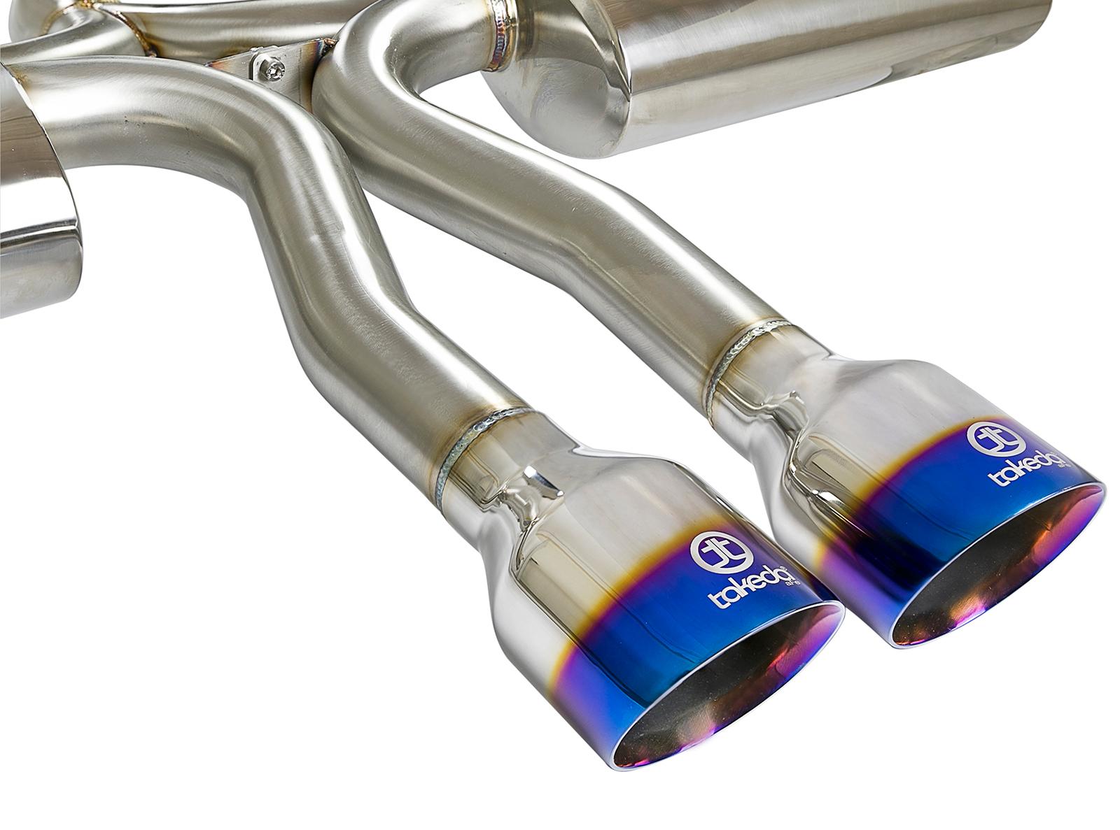AFE Cat-Back Exhaust System (2017-2019 Honda Civic Si L4-1.5L (t)) - 49-36621-L