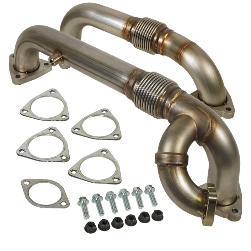 BD Diesel Up-Pipes Kit w/ EGR Connector (2008-2010 Ford F-250/F-350/F-450/F-550 6.4L Powerstroke) - 1043909