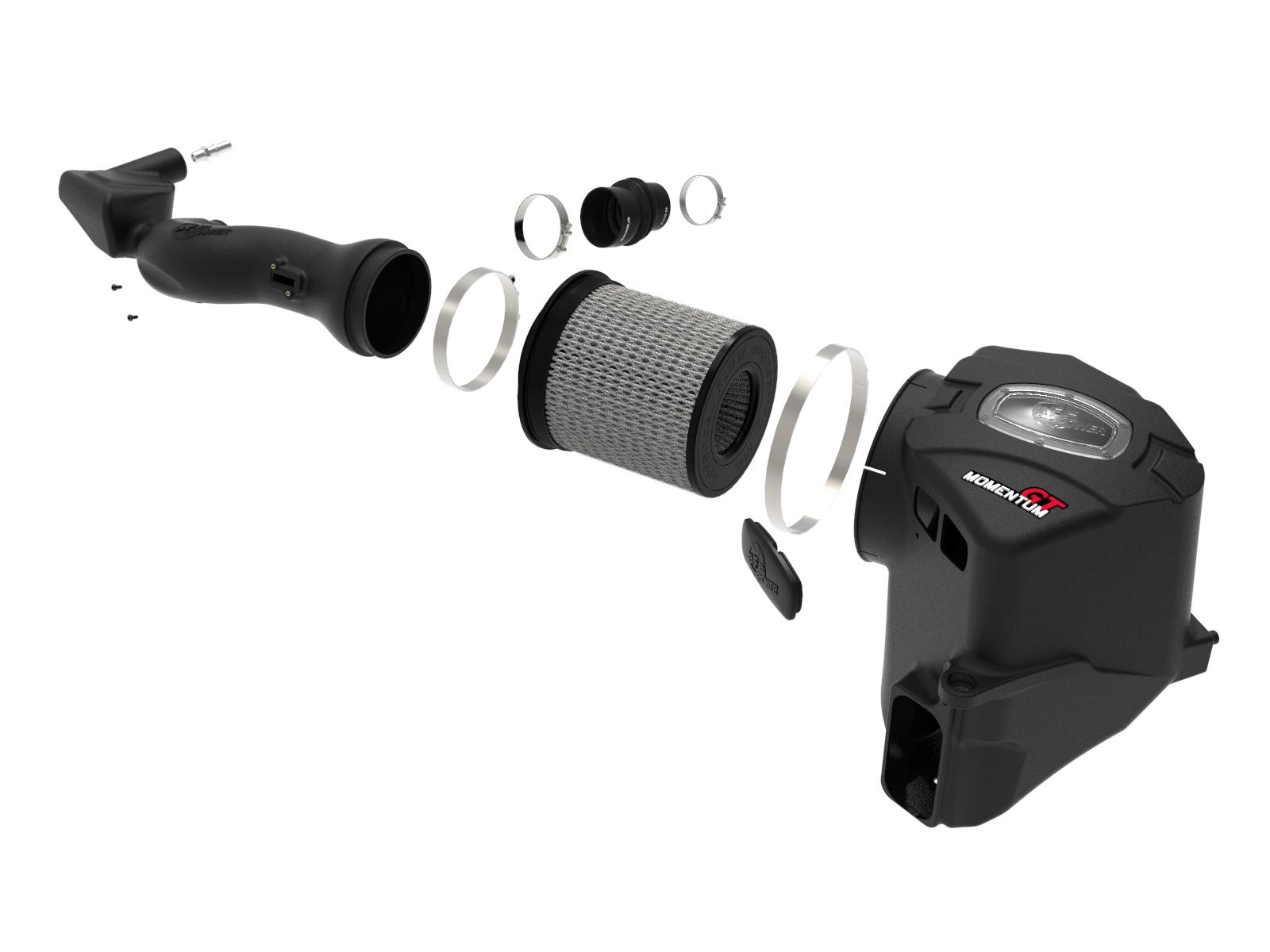 aFe Momentum GT Cold Air Intake System with Pro Dry S Filter (2019-2021 Silverado/Sierra V6) - 50-70043D