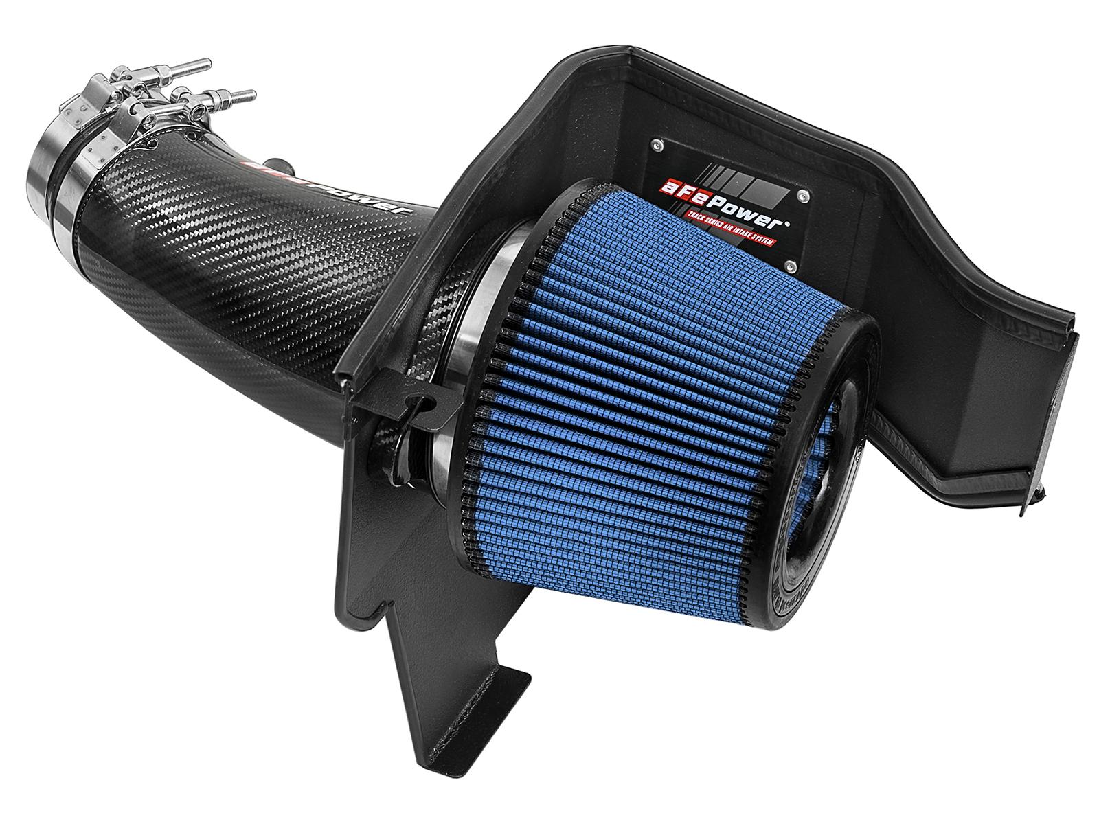 AFE Track Series Stage-2 Carbon Fiber Intake System w/ Pro 5R Filter (2011-2021 300, Challenger, Charger) - 54-12172-C
