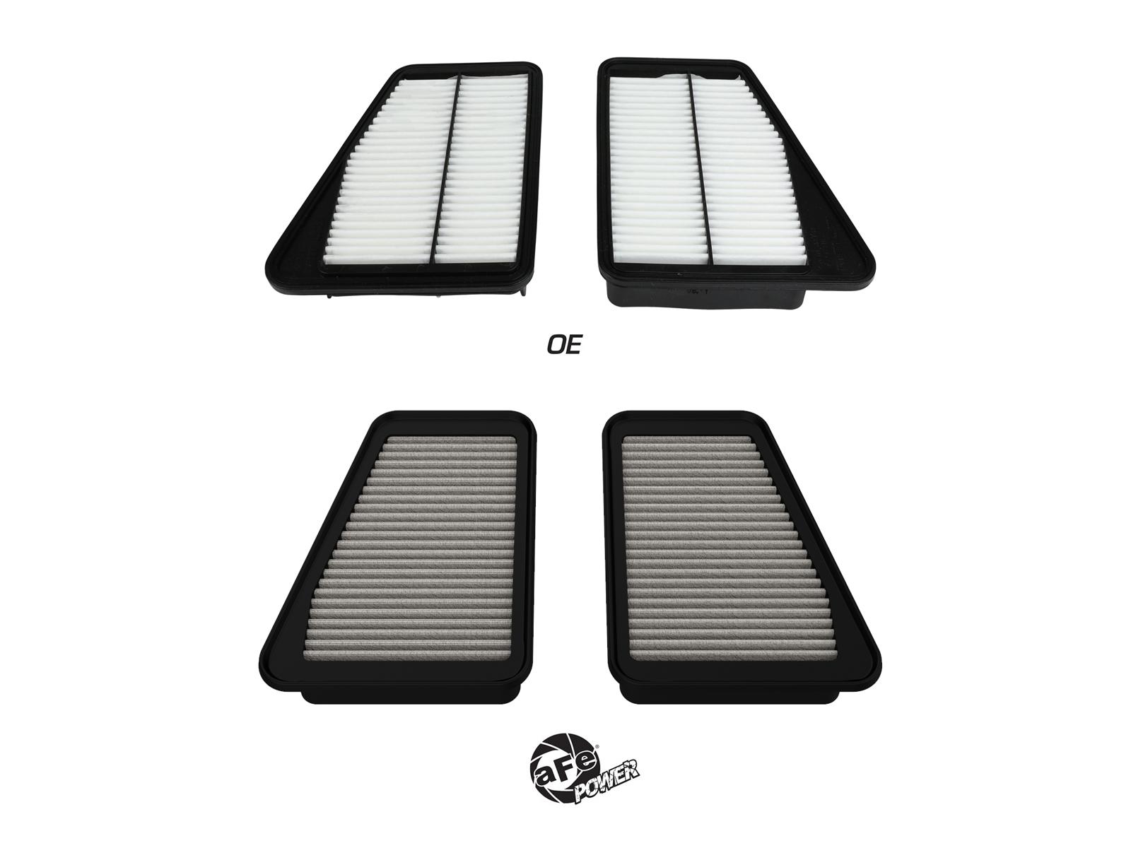 AFE 31-10317 Magnum FLOW Pro DRY S OE Replacement Air Filter (18-21 Kia Stinger V6-3.3L)