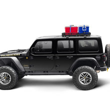 Rugged Ridge Roof Rack W/ Basket Ht;Black;Jeep - 11703.05
