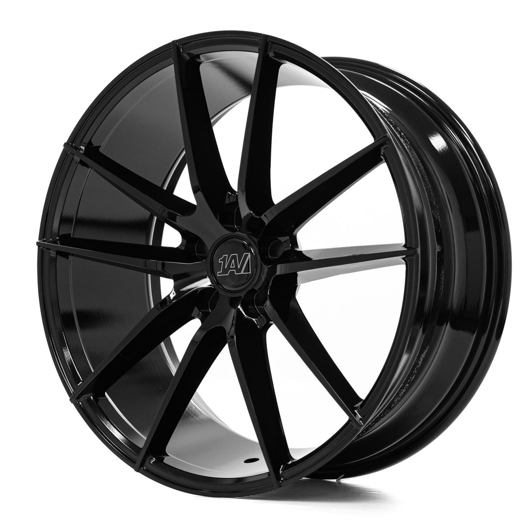 1AV ZX7 Wheel - 20x8.5, 5x112, Gloss Black - 8520BLANK35ZX7GB-5x112