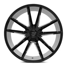 1AV ZX7 Wheel - 20x8.5, 5x112, Gloss Black - 8520BLANK35ZX7GB-5x112