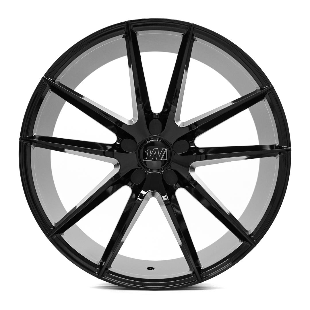 1AV ZX7 Wheel - 20x8.5, 5x112, Gloss Black - 8520BLANK35ZX7GB-5x112
