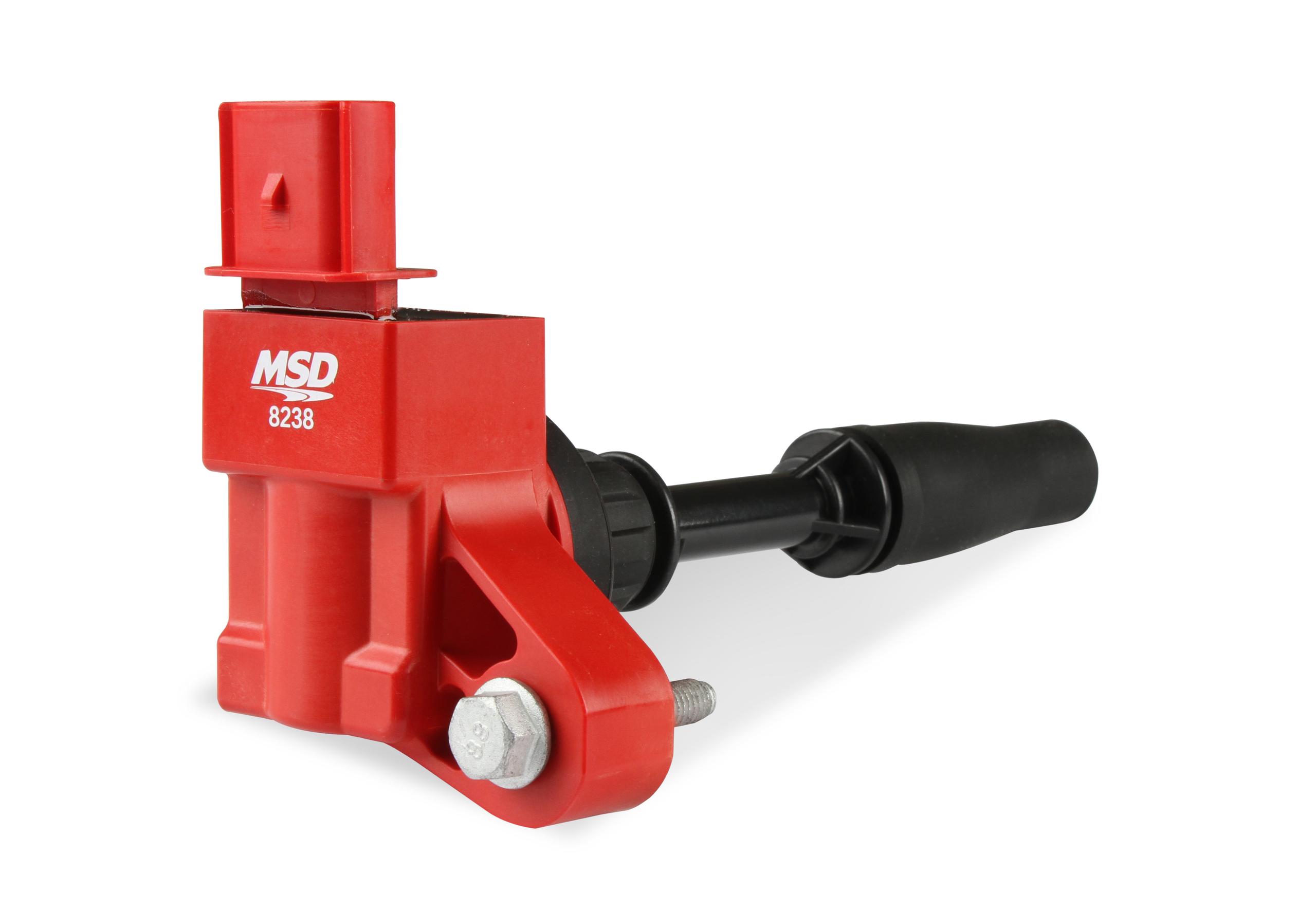Blaster Ignition Coils, 2013-2020 GM 4-cylinder Engines, Red, 4-Pack.  - 82384